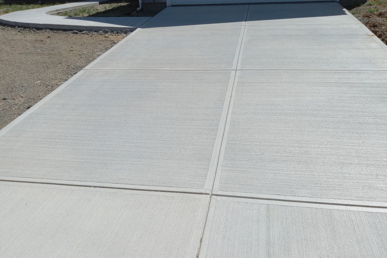 concrete walkway